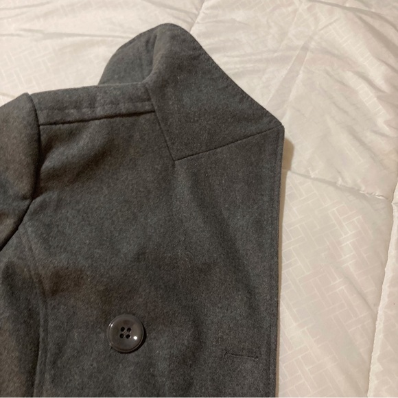 Rampage Grey Peacoat | Size S | Tailored | Office | Holiday | Fall Coats - Picture 13 of 13